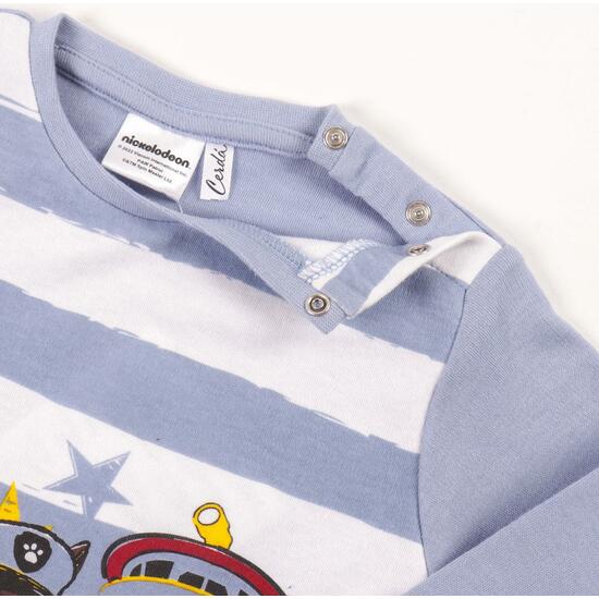 PIJAMA LARGO INTERLOCK PAW PATROL LIGHT BLUE image 2