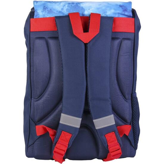 MOCHILA ESCOLAR GRANDE EXTENSIBLE AVENGERS BLUE image 1