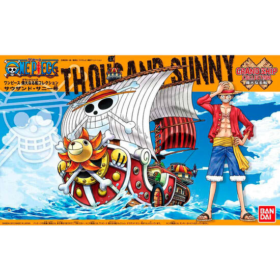 FIGURA THOUSAND SUNNY GRAND SHIP COLLECTION MODEL KIT ONE PIECE 15CM image 1