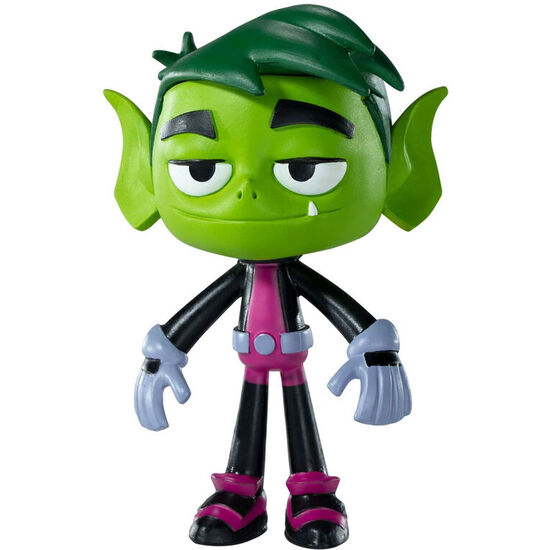 FIGURA MALEABLE BENDYFIGS MINIS BEATS BOY TEEN TITANS GO 11CM image 1