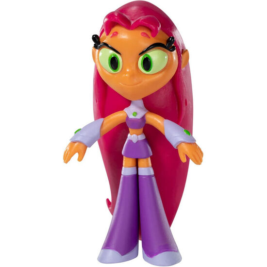 FIGURA MALEABLE BENDYFIGS MINIS STARFIRE TEEN TITANS GO 11CM image 1