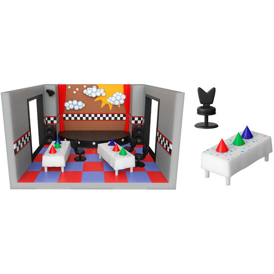 FIGURA PLAYSET SNAPS! FIVE NIGHTS AT FREDDYS GOLDEN FREDDY WITH STAGE image 2