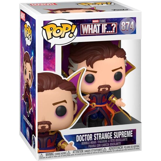 FIGURA POP MARVEL WHAT IF DOCTOR STRANGE SUPREME image 1