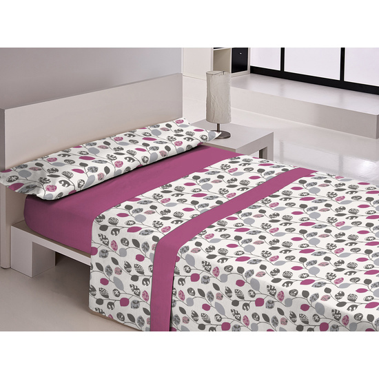 JUEGO DE SÁBANAS ESTAMPADO CHELO ROJO 90 CM image 0