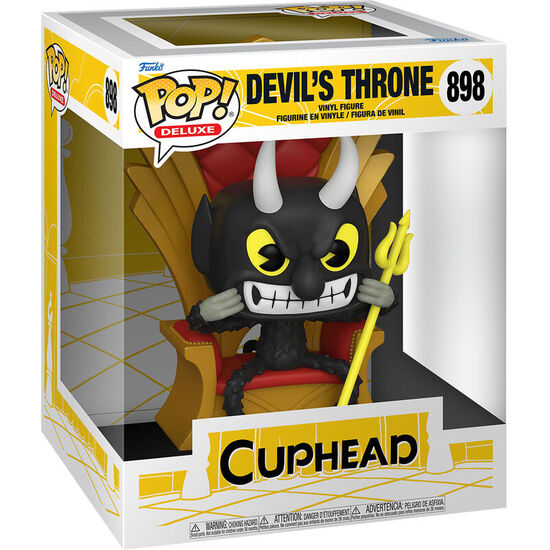 FIGURA POP CUPHEAD DEVIL THRONE image 0