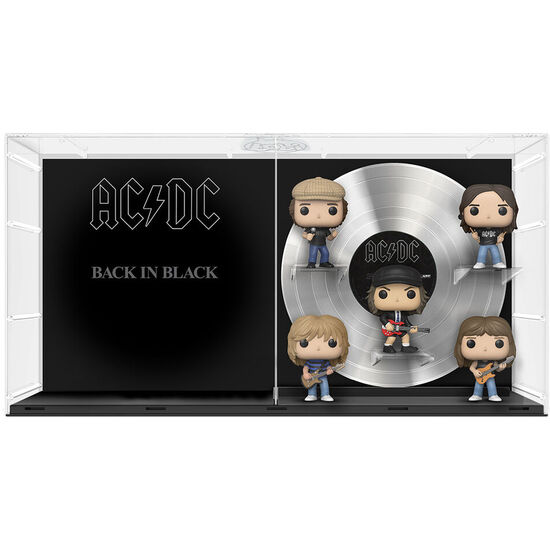 FIGURAS POP ALBUM DELUXE ACDC BACK IN BLACK EXCLUSIVE image 1