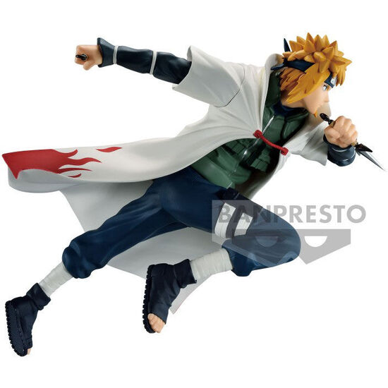 FIGURA NAMIZAKE MINATO VIBRATION STARS NARUTO SHIPPUDEN 18CM image 1