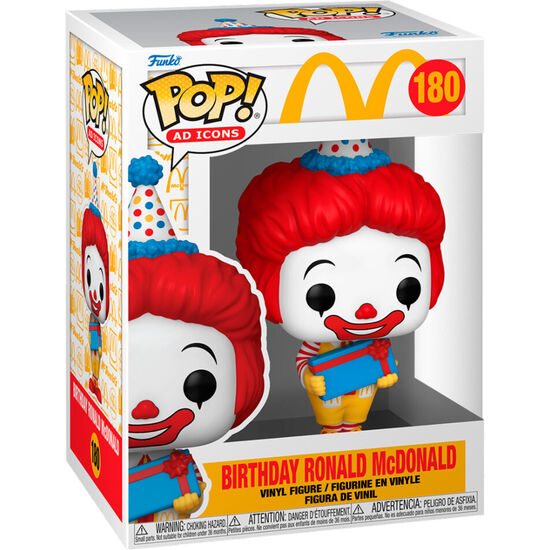 FIGURA POP MCDONALS BIRTHDAY RONALD MACDONALS image 1