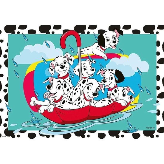 DISNEY CACHORROS PUZZLE DOBLE 2X24 PZAS.  image 2