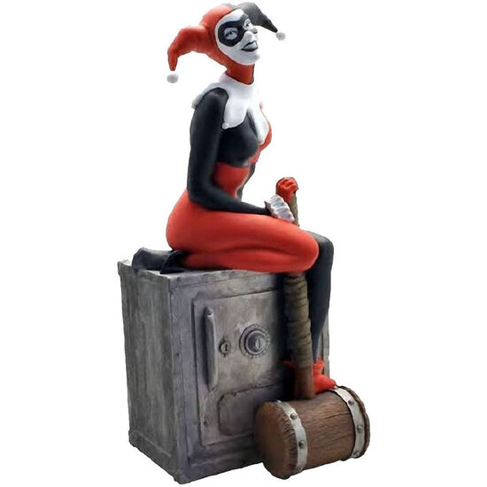 FIGURA HUCHA HARLEY QUINN DC CAJA FUERTE image 0
