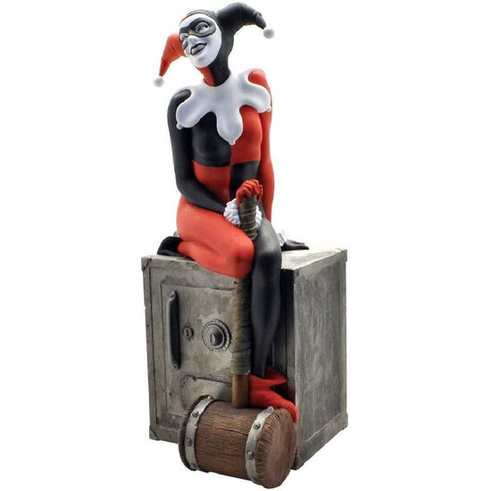 FIGURA HUCHA HARLEY QUINN DC CAJA FUERTE image 1