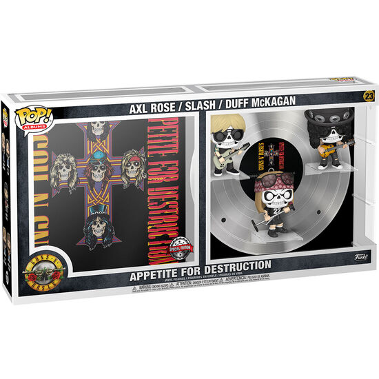 FIGURAS POP ALBUM DELUXE GUNS N ROSES APPETITE FOR DESTRUCTION EXCLUSIVE image 1