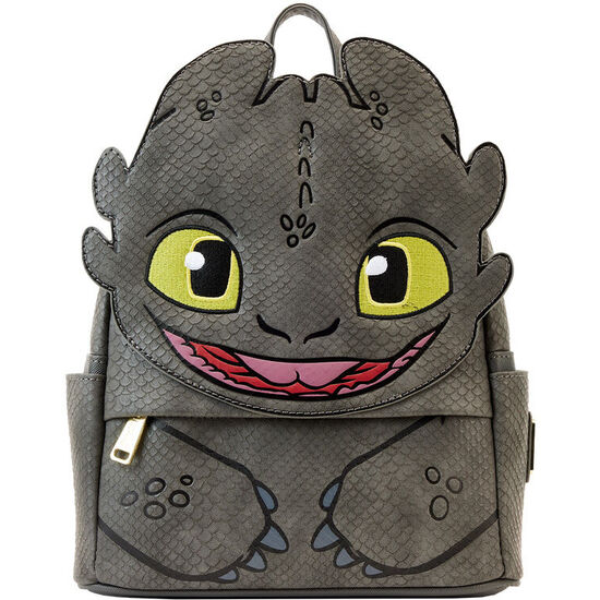 MOCHILA DESDENTAO COMO ENTRENAR A TU DRAGON LOUNGEFLY 25CM image 0
