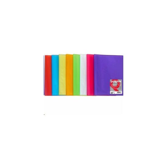 CARPETA POLIPLAS FUNDAS POLIPROPILENO TAMAÑO - VIOLETA, COLOR - 50 FUNDAS image 0