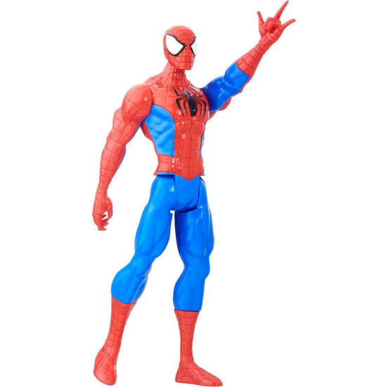 FIGURA SPIDERMAN TITAN HERO SPIDERMAN MARVEL 30CM image 1