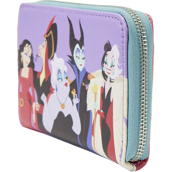 CARTERA COLOR BLOCK VILLANOS DISNEY LOUNGEFLY image 0