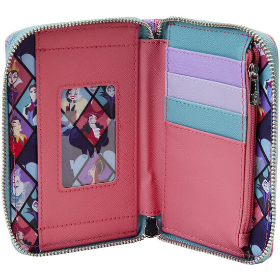 CARTERA COLOR BLOCK VILLANOS DISNEY LOUNGEFLY image 1