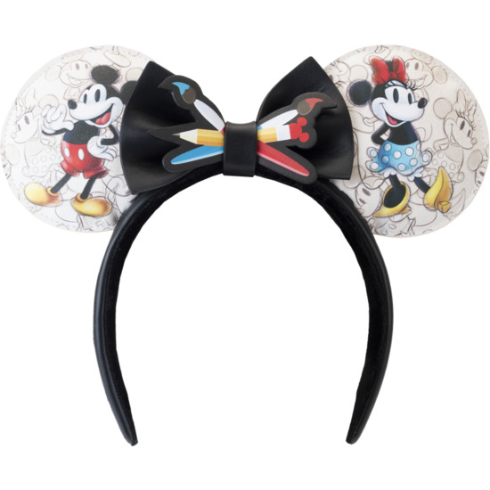 DIADEMA OREJAS 100TH ANNIVERSARY MINNIE MOUSE DISNEY LOUNGEFLY image 3