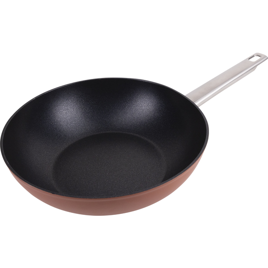 WOK 28X7.8CM ALUMINIO FORJADO IND AGROS image 0