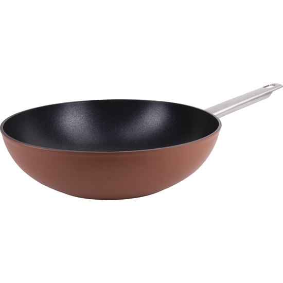 WOK 28X7.8CM ALUMINIO FORJADO IND AGROS image 1