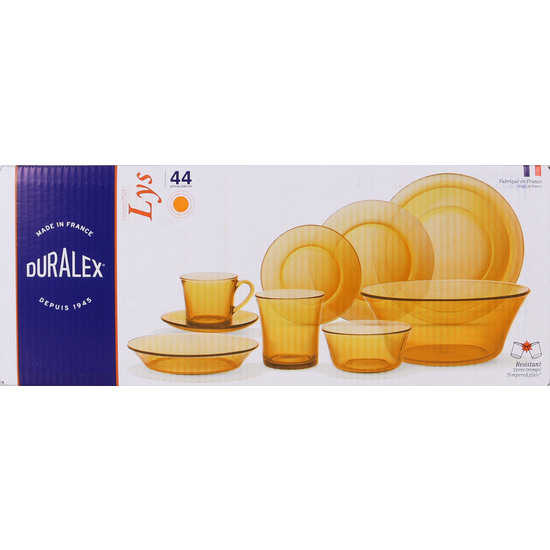 VAJILLA 44 PCS AMBAR LYS image 1