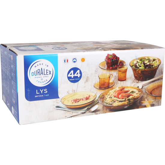 VAJILLA 44 PCS AMBAR LYS image 4