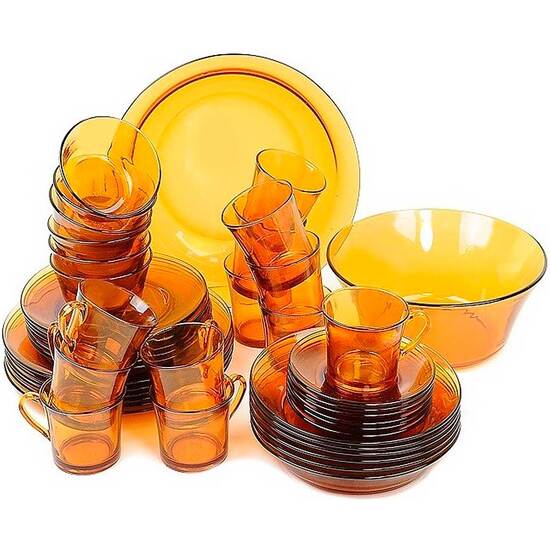 VAJILLA 44 PCS AMBAR LYS image 5