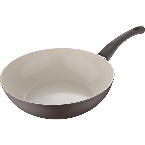 WOK 28X7.5CM ALUMINIO FORJADO IND NATUR image 3