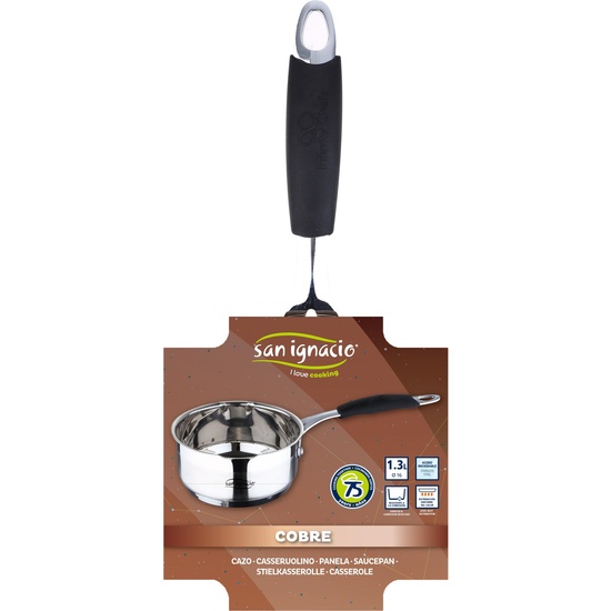 CAZO 16X7.5CM ACERO INOX IND COBRE image 2