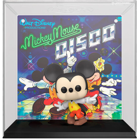 FIGURA POP ALBUMS DISNEY 100TH ANNIVERSARY MICKEY MOUSE DISCO image 1