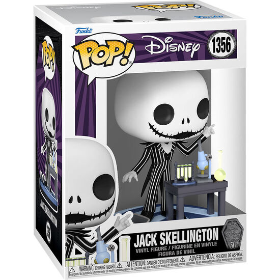 FIGURA POP DISNEY PESADILLA ANTES DE NAVIDAD 30TH ANNIVERSARY JACK SKELLINGTON image 0