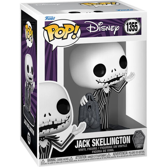 FIGURA POP DISNEY PESADILLA ANTES DE NAVIDAD 30TH ANNIVERSARY JACK SKELLINGTON image 1