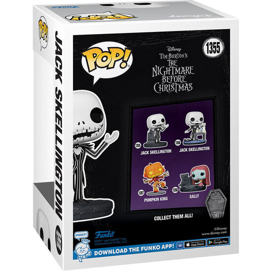 FIGURA POP DISNEY PESADILLA ANTES DE NAVIDAD 30TH ANNIVERSARY JACK SKELLINGTON image 2