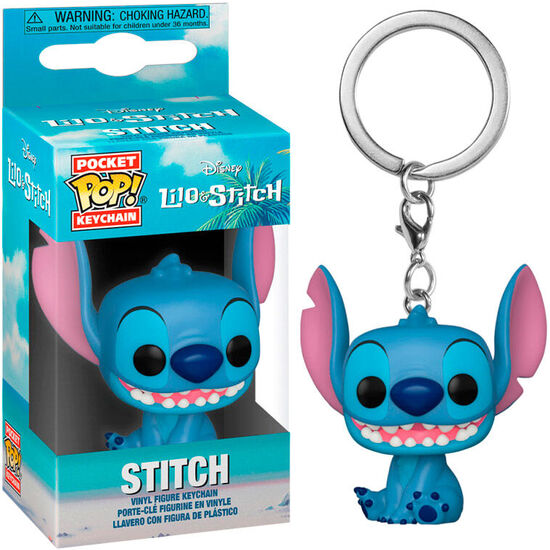 LLAVERO POCKET POP DISNEY LILO AND STITCH - STITCH image 0