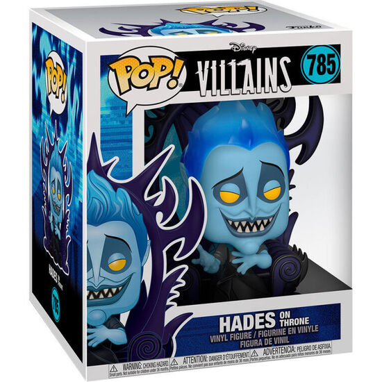 FIGURA POP DISNEY VILLAINS HADES ON THRONE image 1