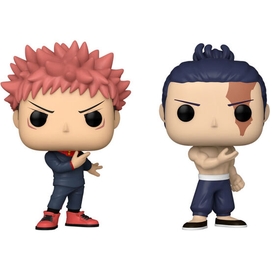 BLISTER 2 FIGURAS POP JUJUTSU KAISEN YUJI ITADORI & AOI TODO image 2