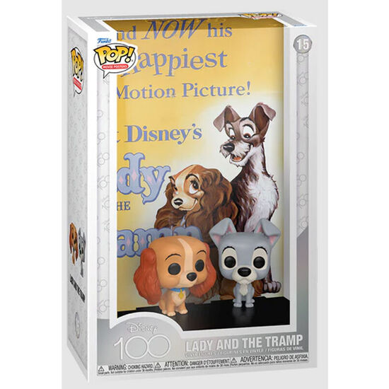 FIGURA POP POSTER DISNEY 100TH ANNIVERSARY LADY AND THE TRAMP image 0