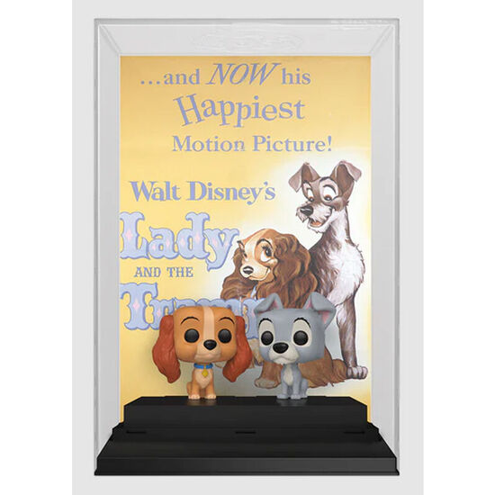FIGURA POP POSTER DISNEY 100TH ANNIVERSARY LADY AND THE TRAMP image 1