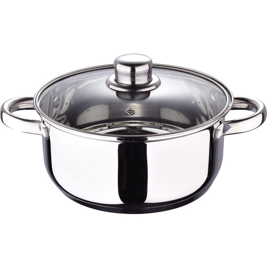 BATERIA DE COCINA 12 PIEZAS SAN IGNACIO CASSEL EN ACERO INOXIDABLE CON JUEGO DE SARTENES (18/22/26 CM) SAN IGNACIO OPTIMUM PLUS EN ALUMINIO PRENSADO image 6
