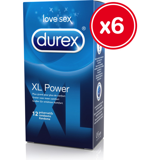 DUREX XL POWER 6 X 12 PCS image 0