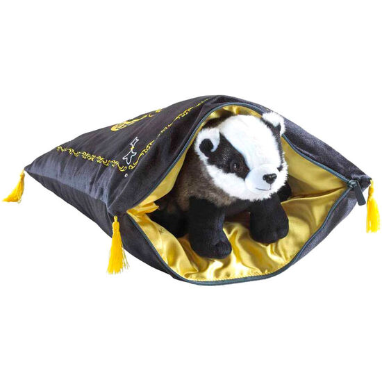 COJIN CON MASCOTA HUFFLEPUFF HARRY POTTER image 0