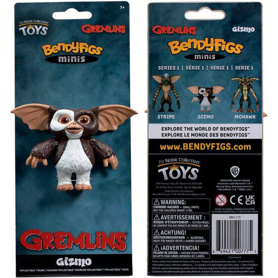 FIGURA MALEABLE BENDYFIGS GIZMO GREMLINS 11CM image 0