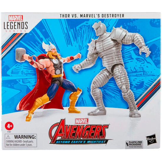 FIGURA THOR VS DESTRUCTOR LEGENDS SERIES MARVEL image 2