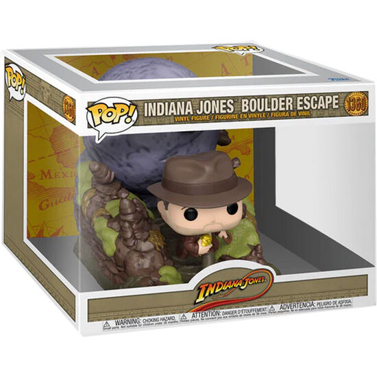 FIGURA POP MOMENT INDIANA JONES - INDIANA JONES BOULDER ESCAPE image 0