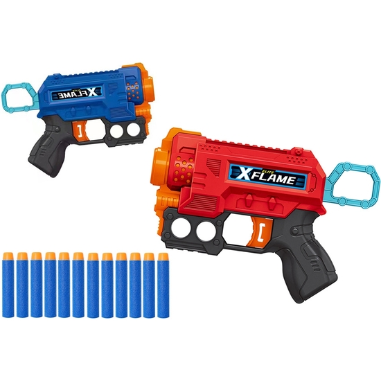SET 2 PISTOLAS LANZADARDOS CON DARDOS image 1