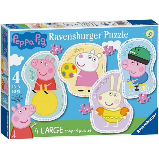 PEPPA PIG PUZZLE PROGRESIVO 10-12-14-16 PZAS image 0