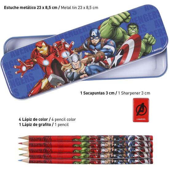 SET PAPELERÍA ESCOLAR AVENGERS image 4