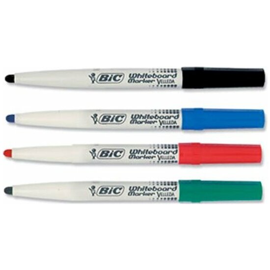 ROTULADOR BIC VELLEDA PARA PIZARRA BLANCA - ROJO image 0