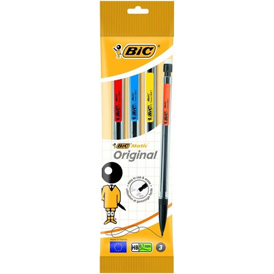 BIC MATIC CLASSIC 0,7 - 3 UNIDADES. image 0