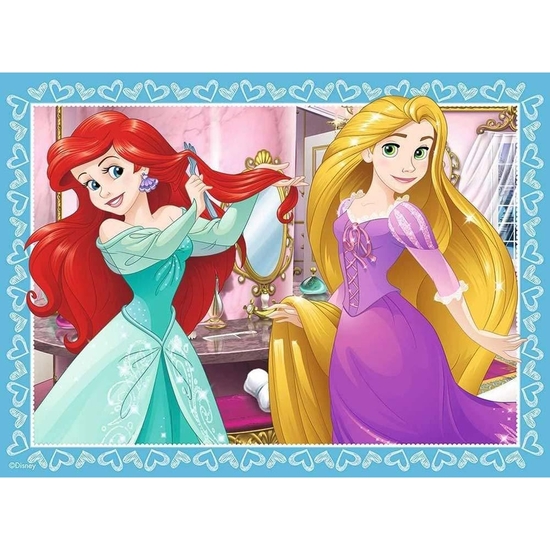 PRINCESAS DISNEY PUZZLE 4X1-12-16-20-24P image 1